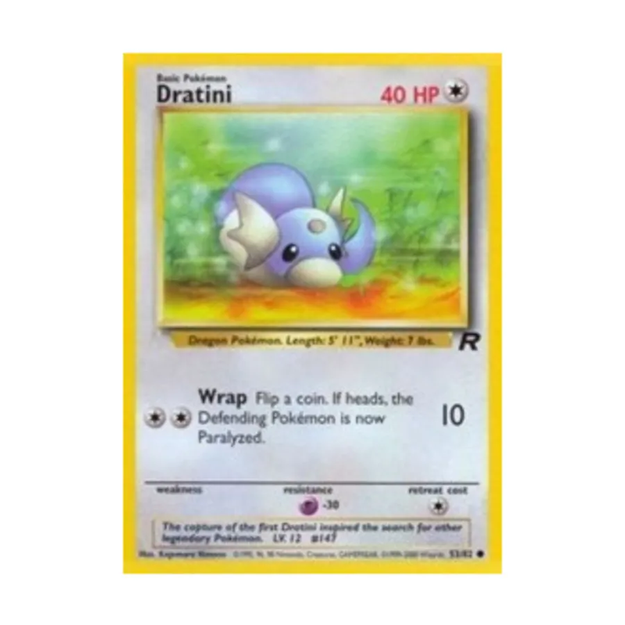 

CCG Дратини (К) #53, Pokemon - Team Rocket - Singles