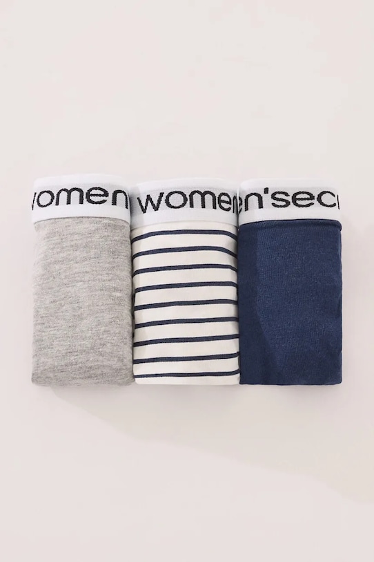 

Три пары стрингов Women'Secret, темно-синий