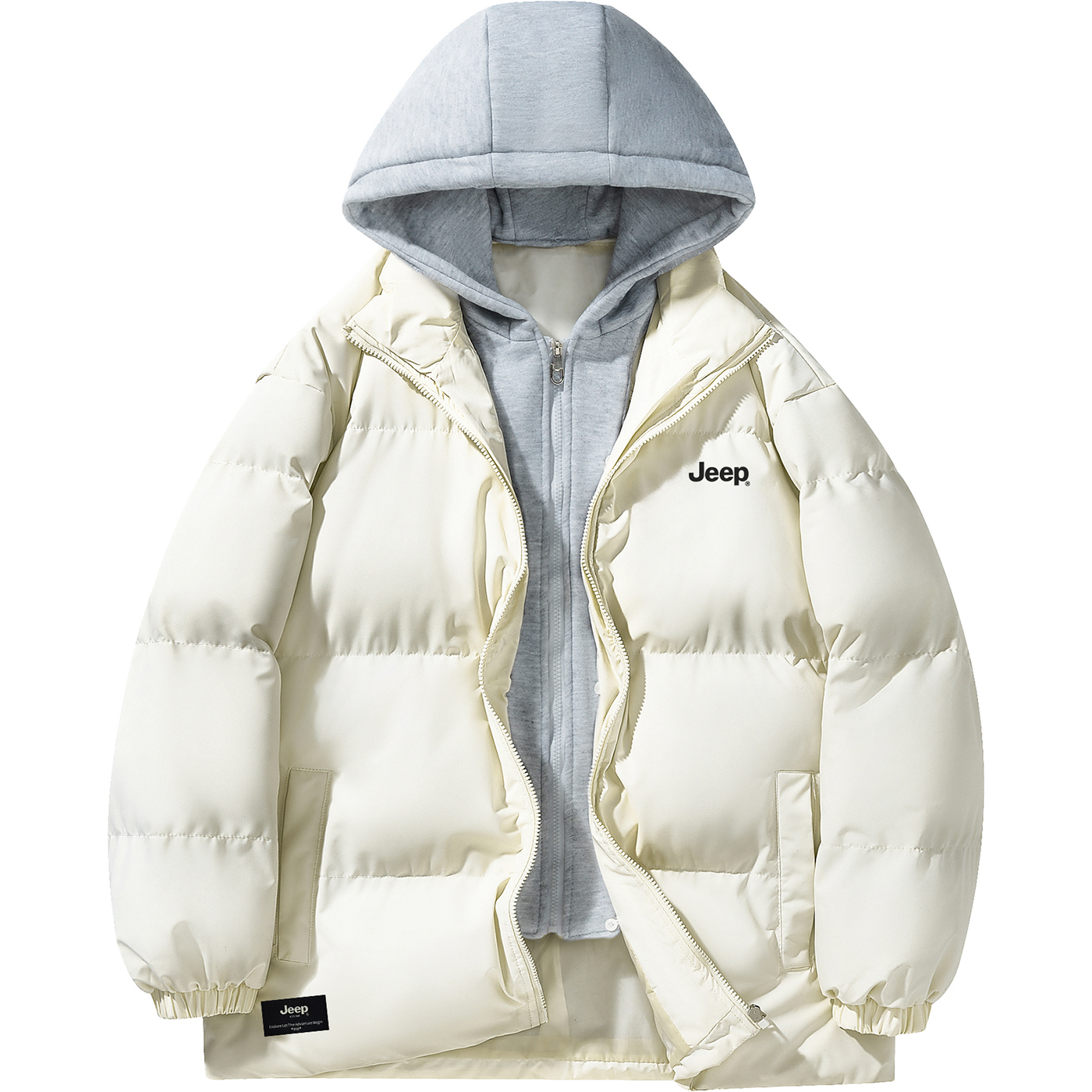 

Пуховик для верховой езды Casual Collection Unisex Jeep, экрю