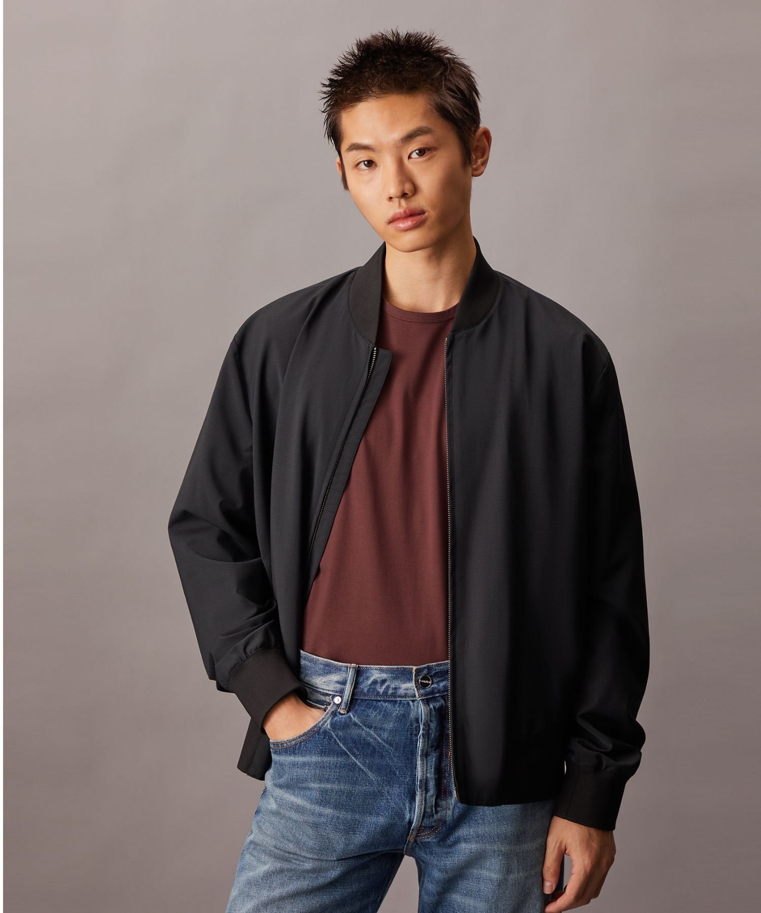 Футболка с коротким рукавом и круглым вырезом Calvin Klein 40EM281, Wild Ginger — фото 3