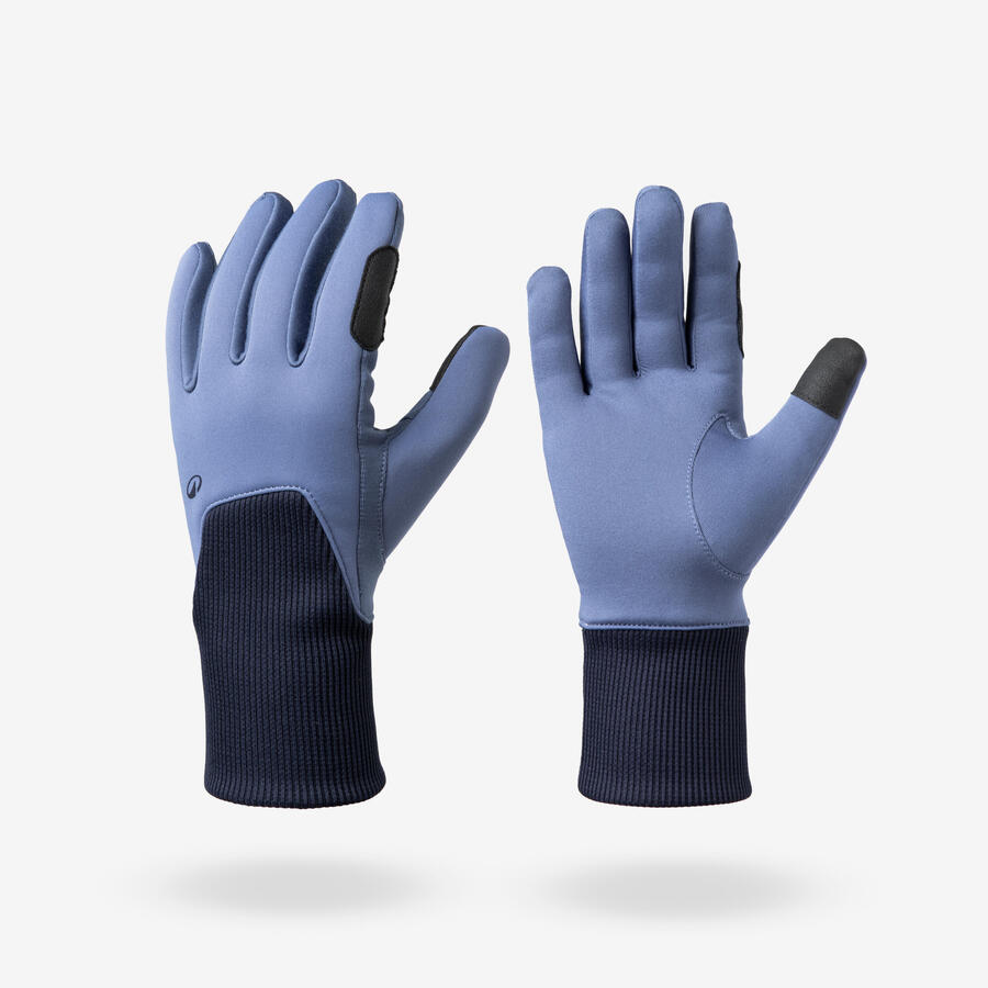 

FOUGANZA Зимние перчатки для верховой езды 100 детские синие