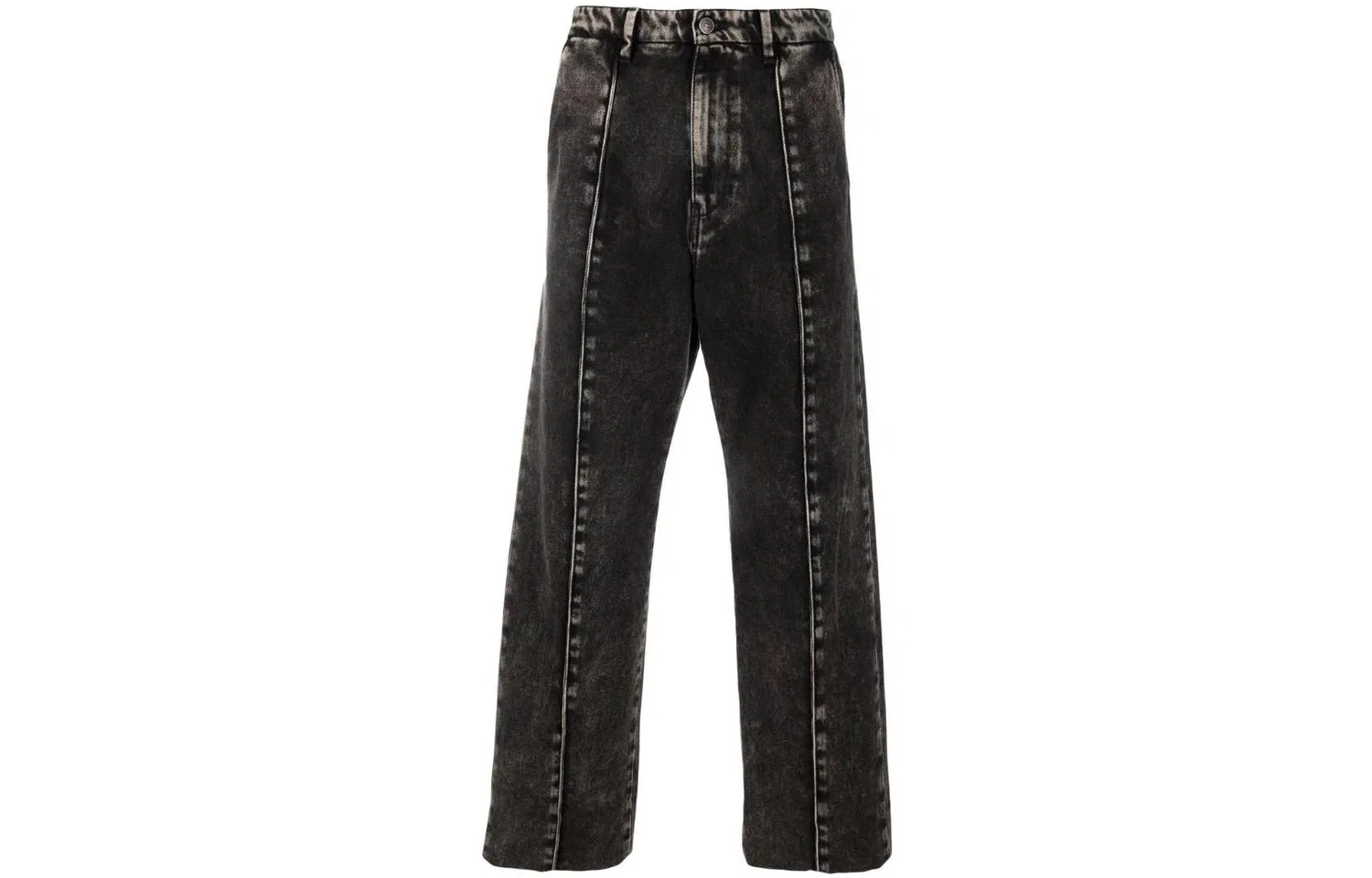 Джинсы мужские black moderate straight fit DIESEL