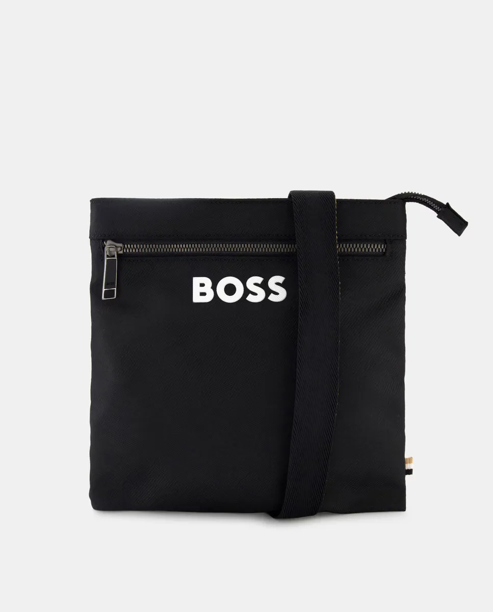 

Мессенджер из переработанных материалов Boss, черный