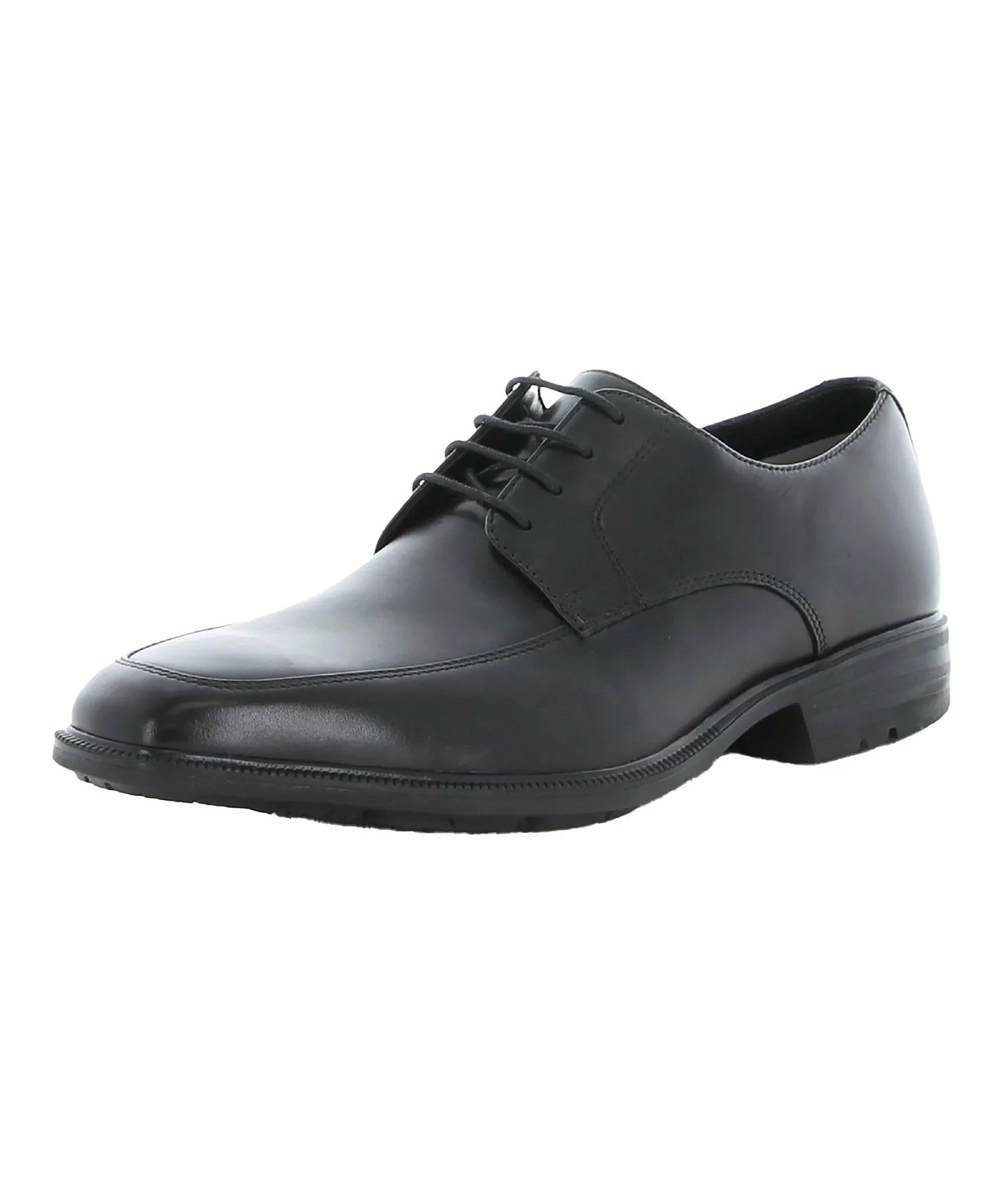 Мужские кожаные туфли MoonStar SPH4614SN с нескользящей подошвой. Balance Works, black