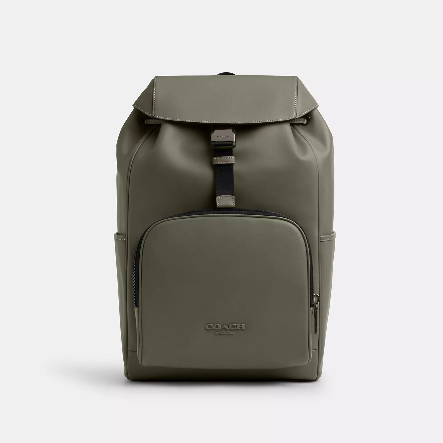 

Рюкзак Racer Coach Outlet из гладкой кожи, цвет Gunmetal/Military Green