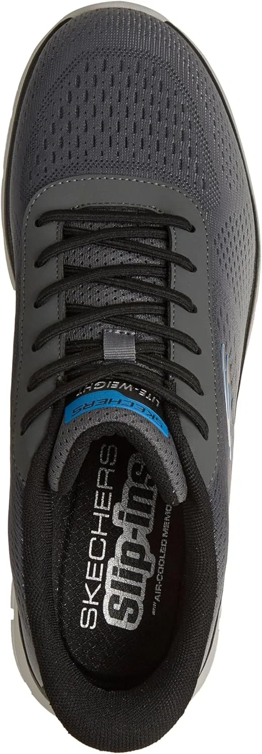 Мужские кроссовки Skechers Track Revno, Charcoal Grey — фото 3