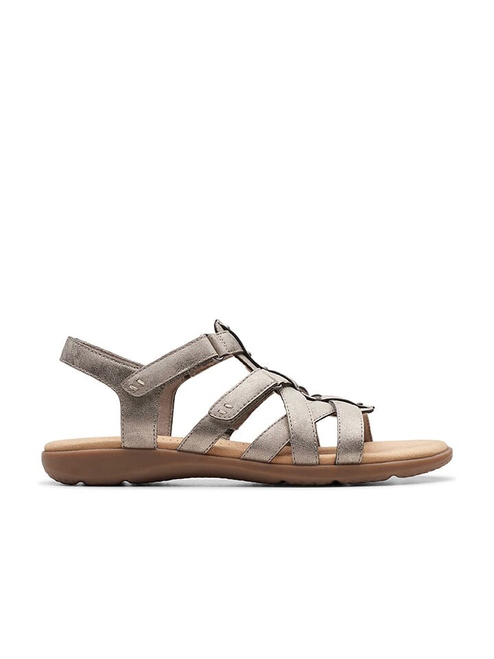 

Сандалии Clarks Leder Sandale Elizabelle Sky, серый
