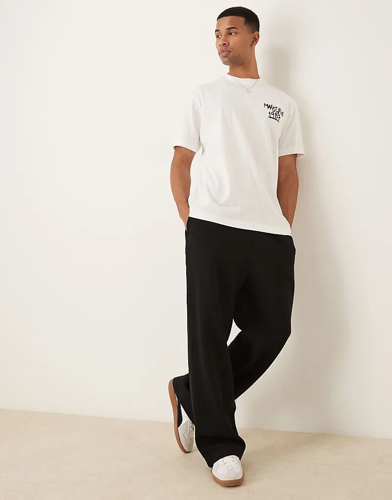 

Широкие спортивные брюки ASOS DESIGN Essential черного цвета