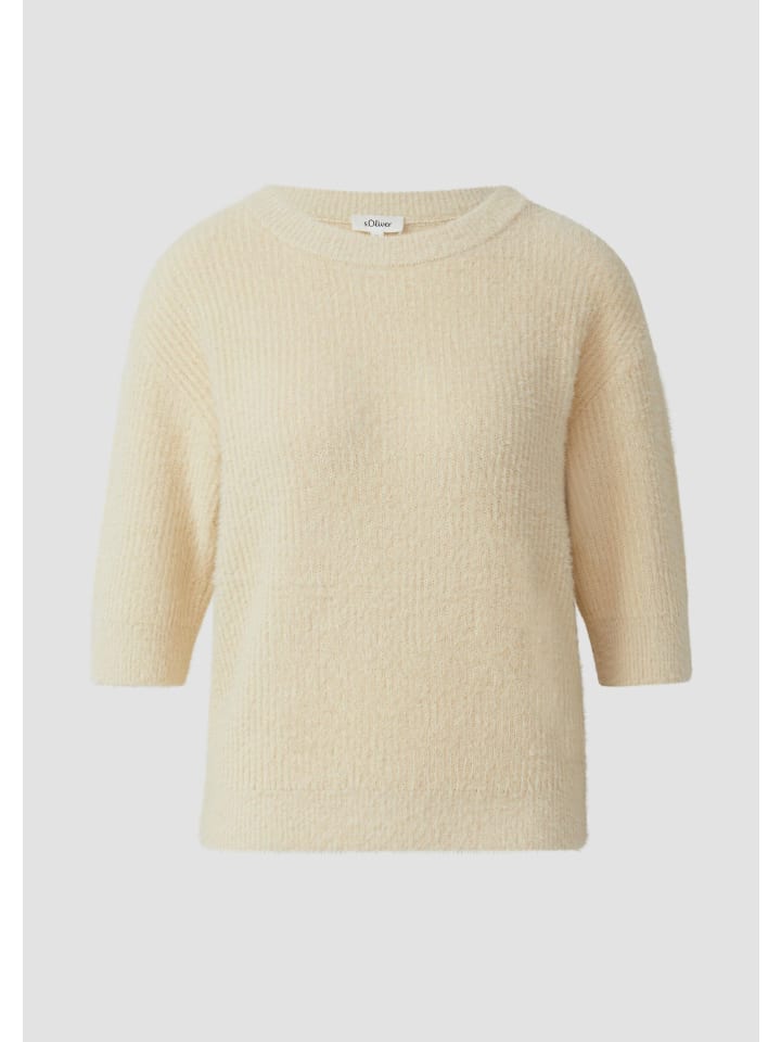 

Вязаный свитер цвета 0805_светло-песочный s.Oliver