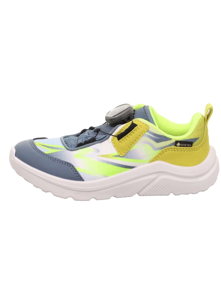 Superfit Низкие кроссовки KICKS сине-желтого цвета — фото 3