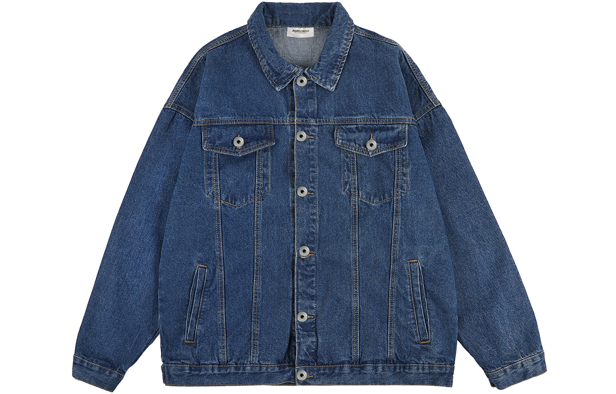 

DARKCIRCLE Джинсовая куртка унисекс, Dark Blue