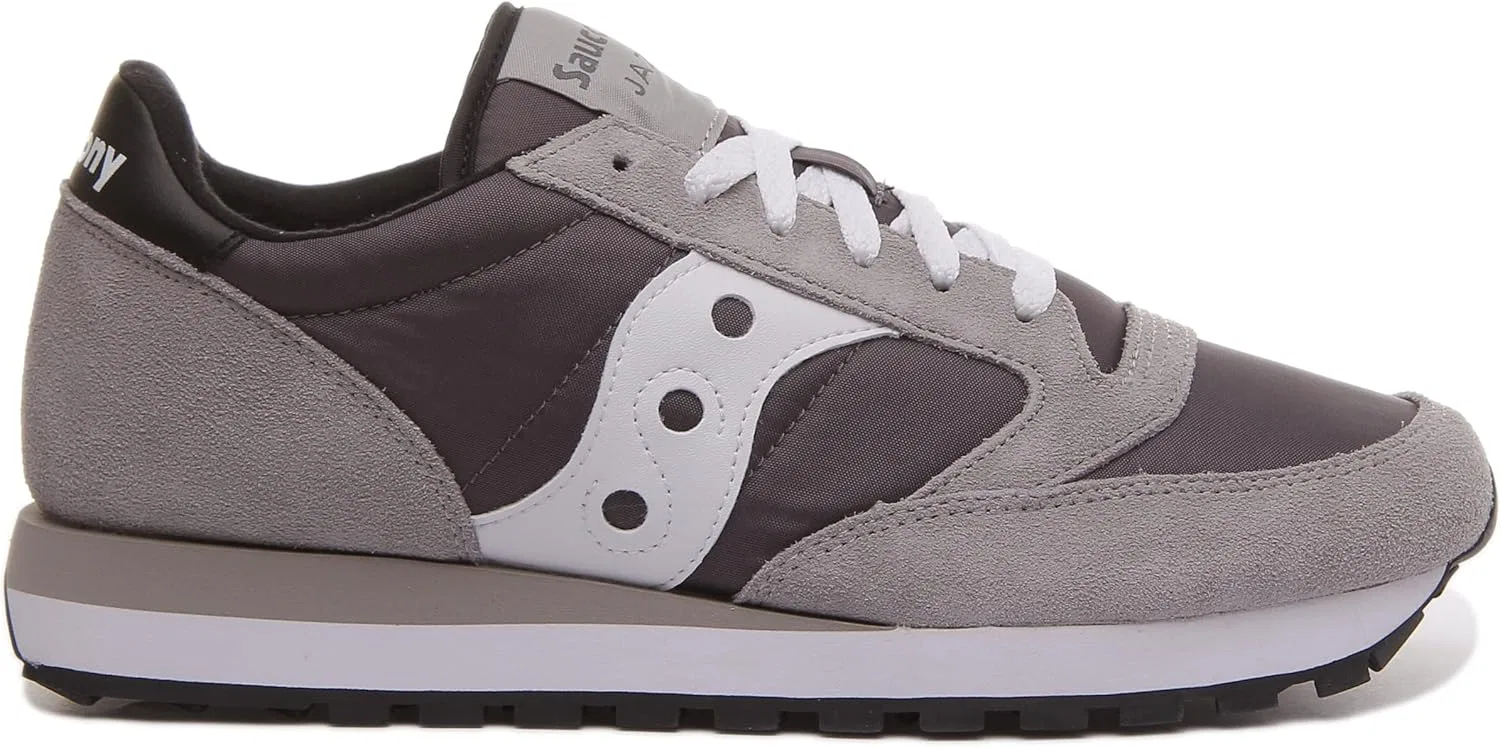 Мужские беговые кроссовки Saucony Jazz Original Saucony Originals, Grey White — фото 2