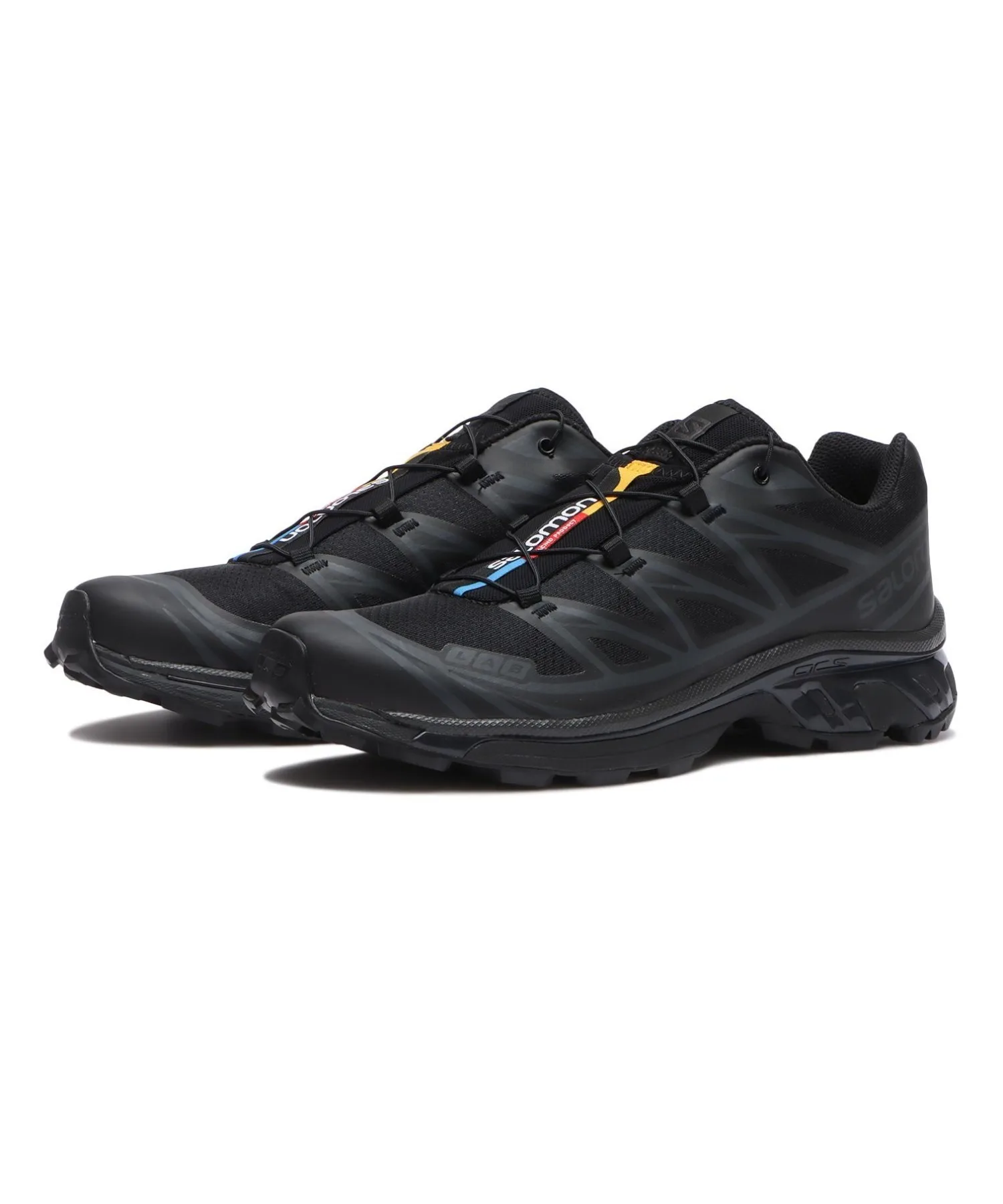 Унисекс кроссовки XT-6 L41086600 SALOMON чёрные
