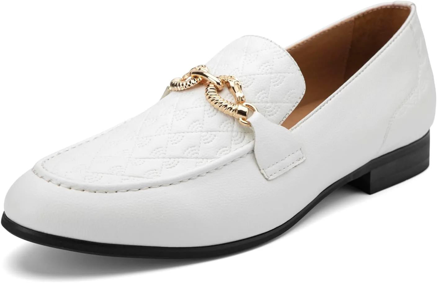 

Мужские модные классические лоферы из искусственной кожи Meijiana и свадебные туфли для мужчин, белый