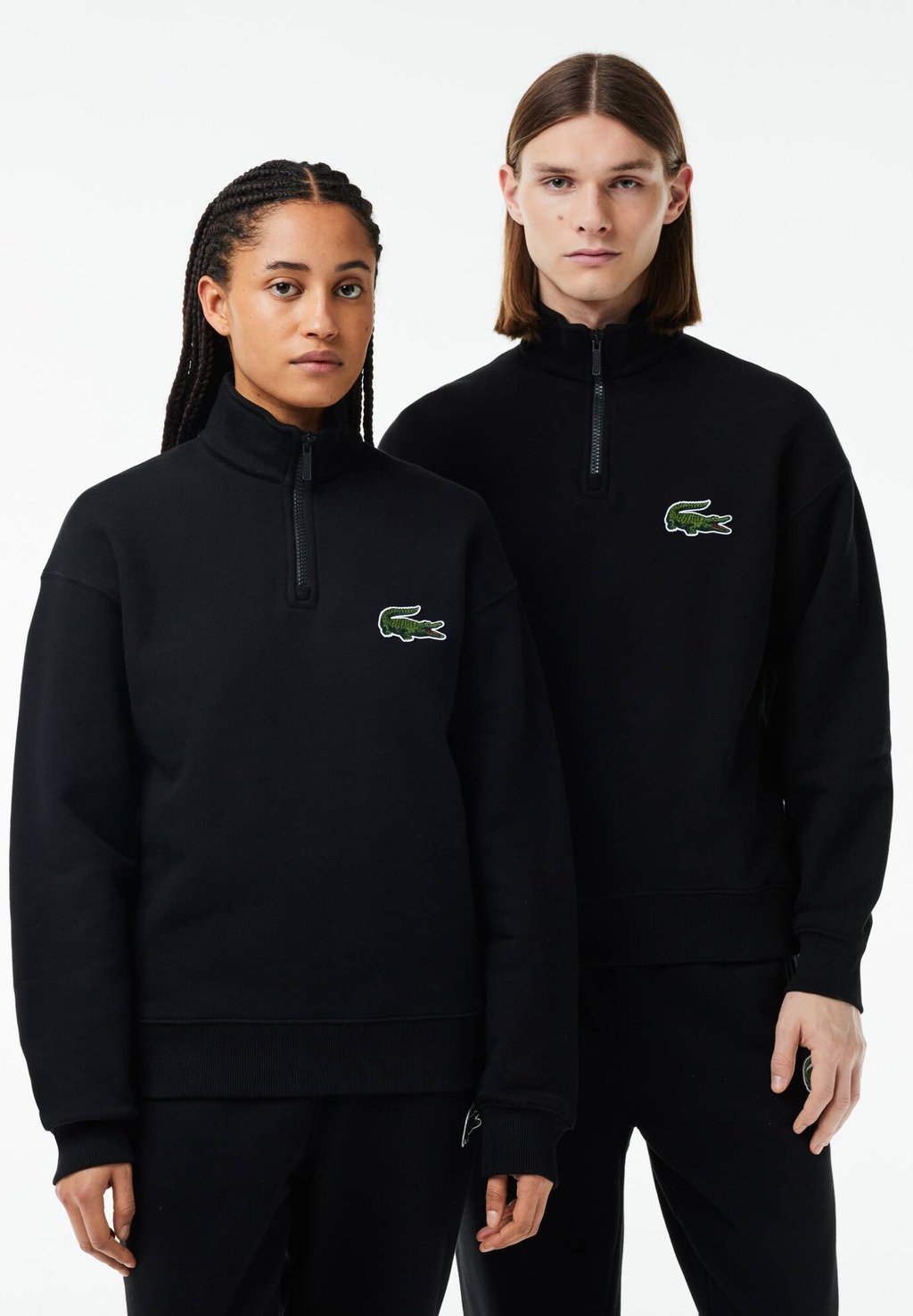 

Толстовка HALFZIP HIGH UNISEX Lacoste, цвет black