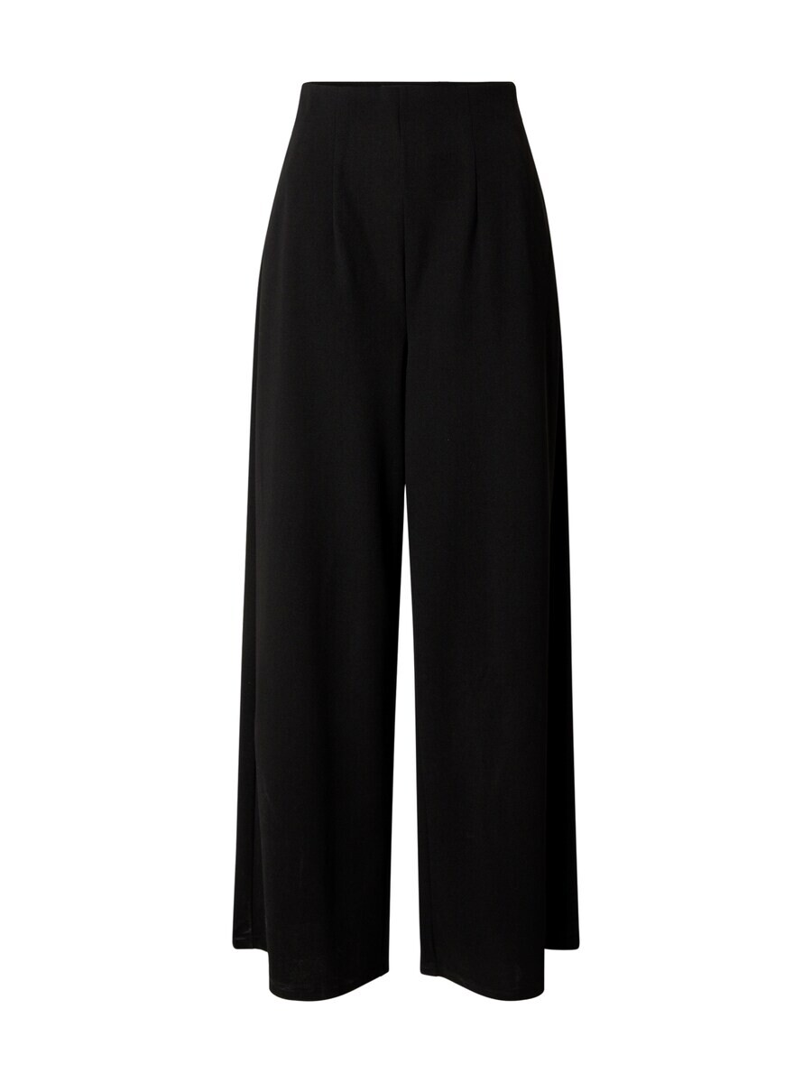 

Брюки со складками спереди VERO MODA Wide leg Pleat-Front Pants VMLAVA, черный