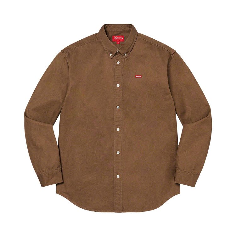 

Рубашка Supreme Small Box Shirt, Brown