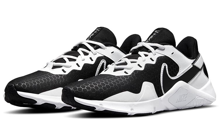 Кроссовки Legend Essential 2 для мужчин с низким верхом, черные/белые Nike — фото 3