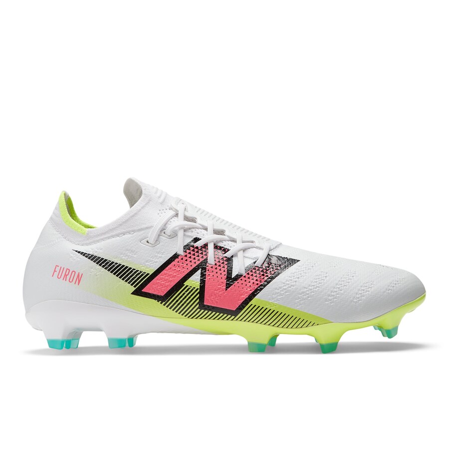 Футбольные бутсы new balance Furon 7+ Pro, белый — фото 2