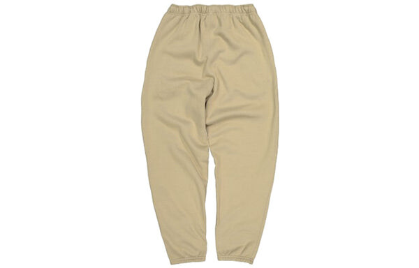 Брюки lab logo retro classic fleece lined bundle feet sports pants khaki Nike, хаки — фото 2