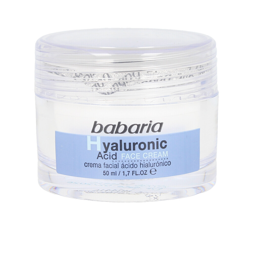 

Увлажняющий крем для ухода за лицом Hyaluronic acid crema facial ultrahidratante Babaria, 50 мл