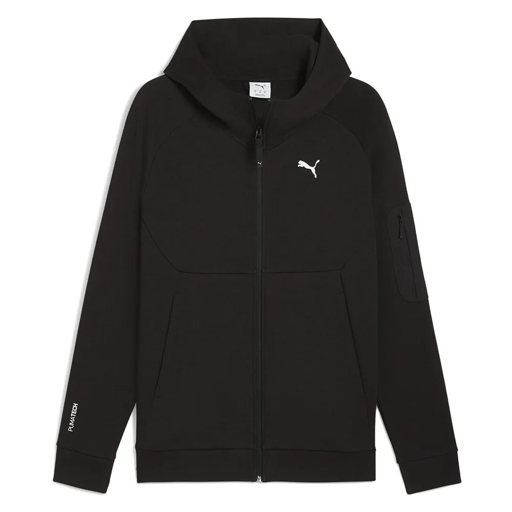 

Толстовка Puma Tech full zip, черный