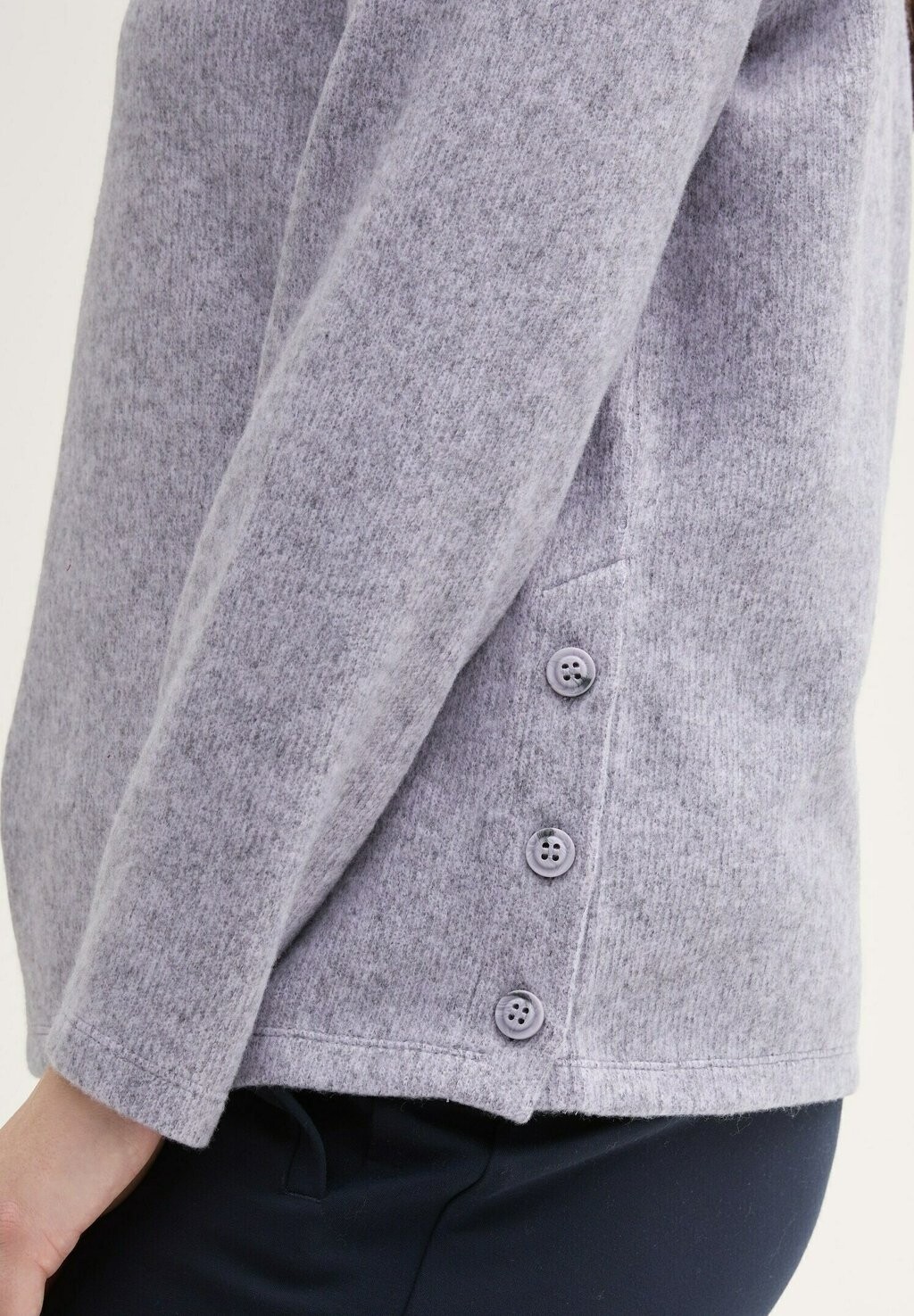 

Толстовка PLUS MIT KNOPFDETAILS TOM TAILOR, фиолетовый
