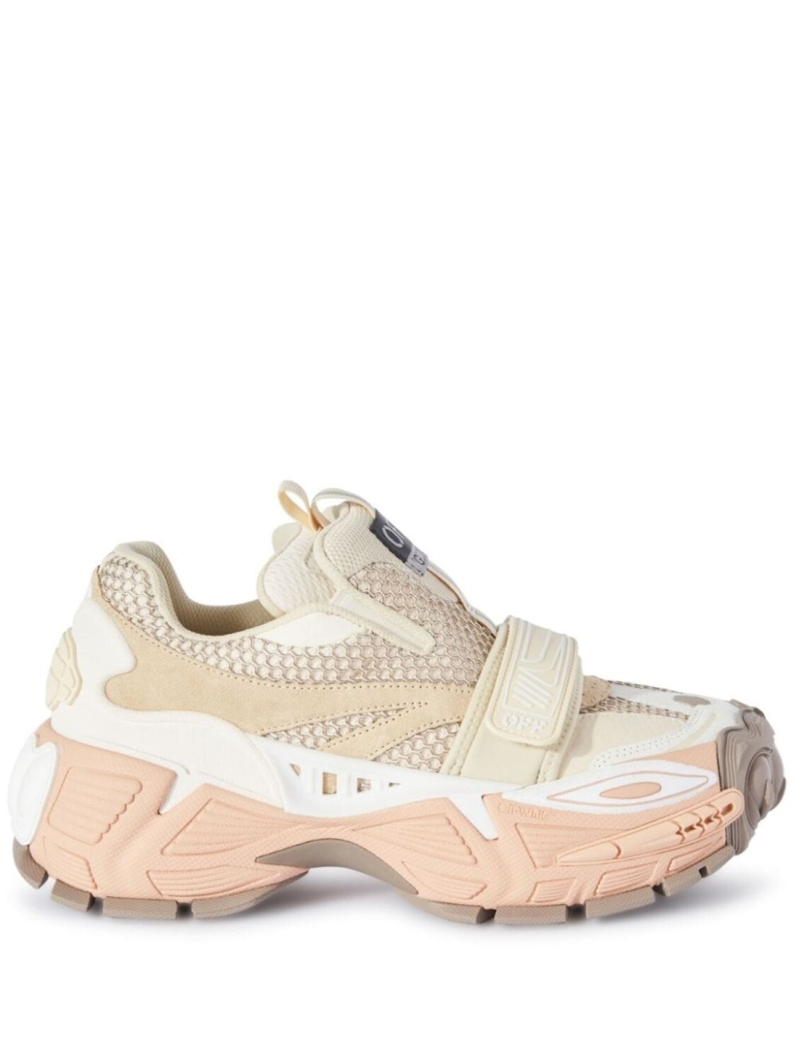 

Off-White массивные кроссовки Glove Slip On, розовый