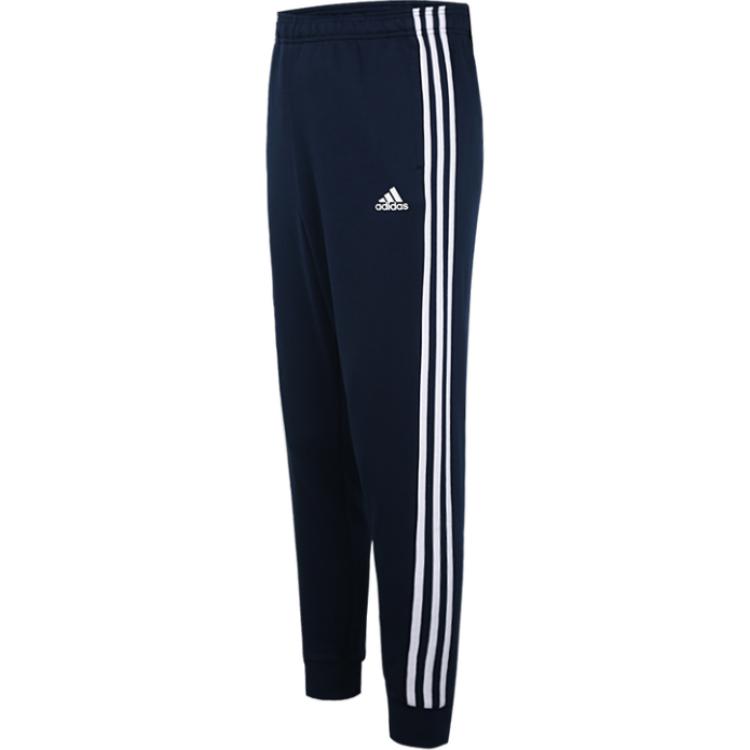Вязаные спортивные брюки мужские синие Adidas — фото 4