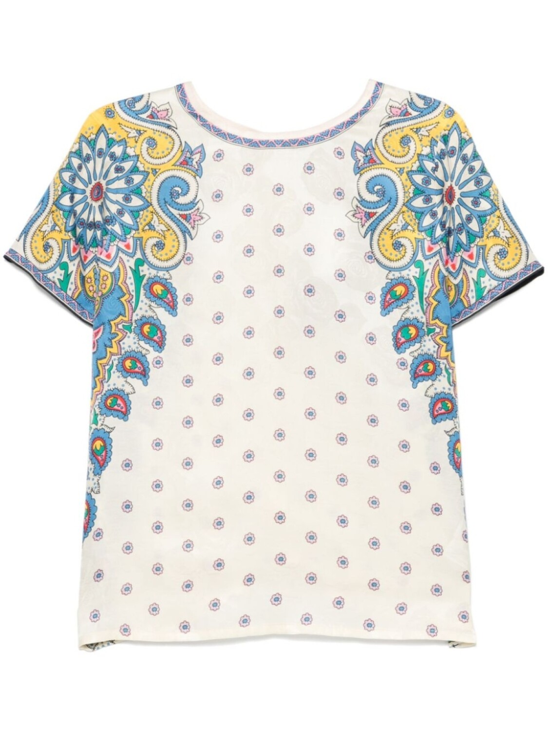 

Футболка с принтом пейсли ETRO, нейтральный