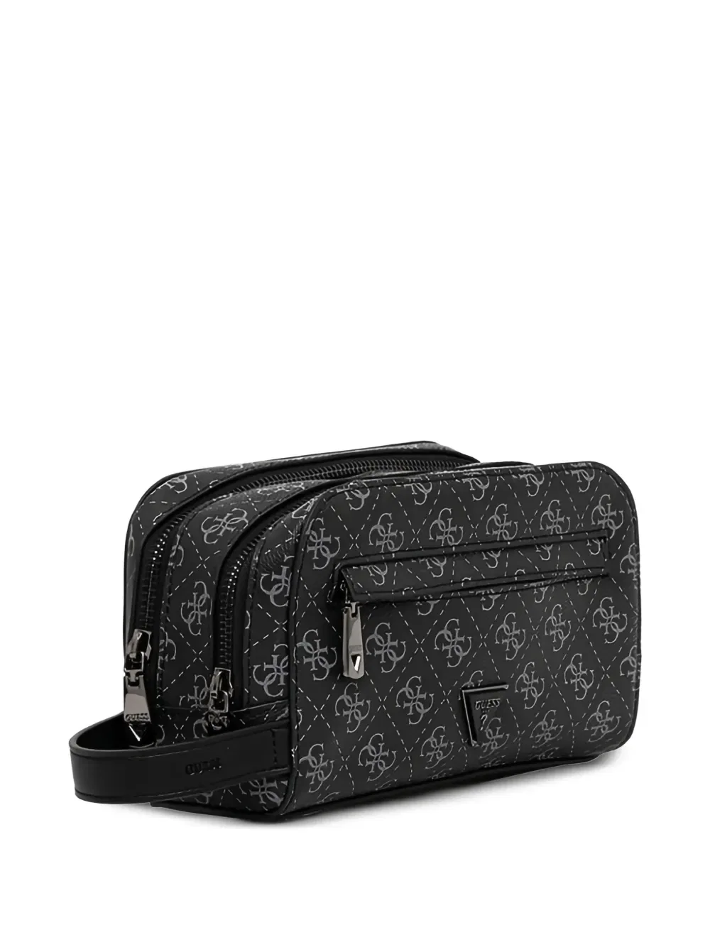 Косметичка с монограммой Milano Guess Usa, черный
