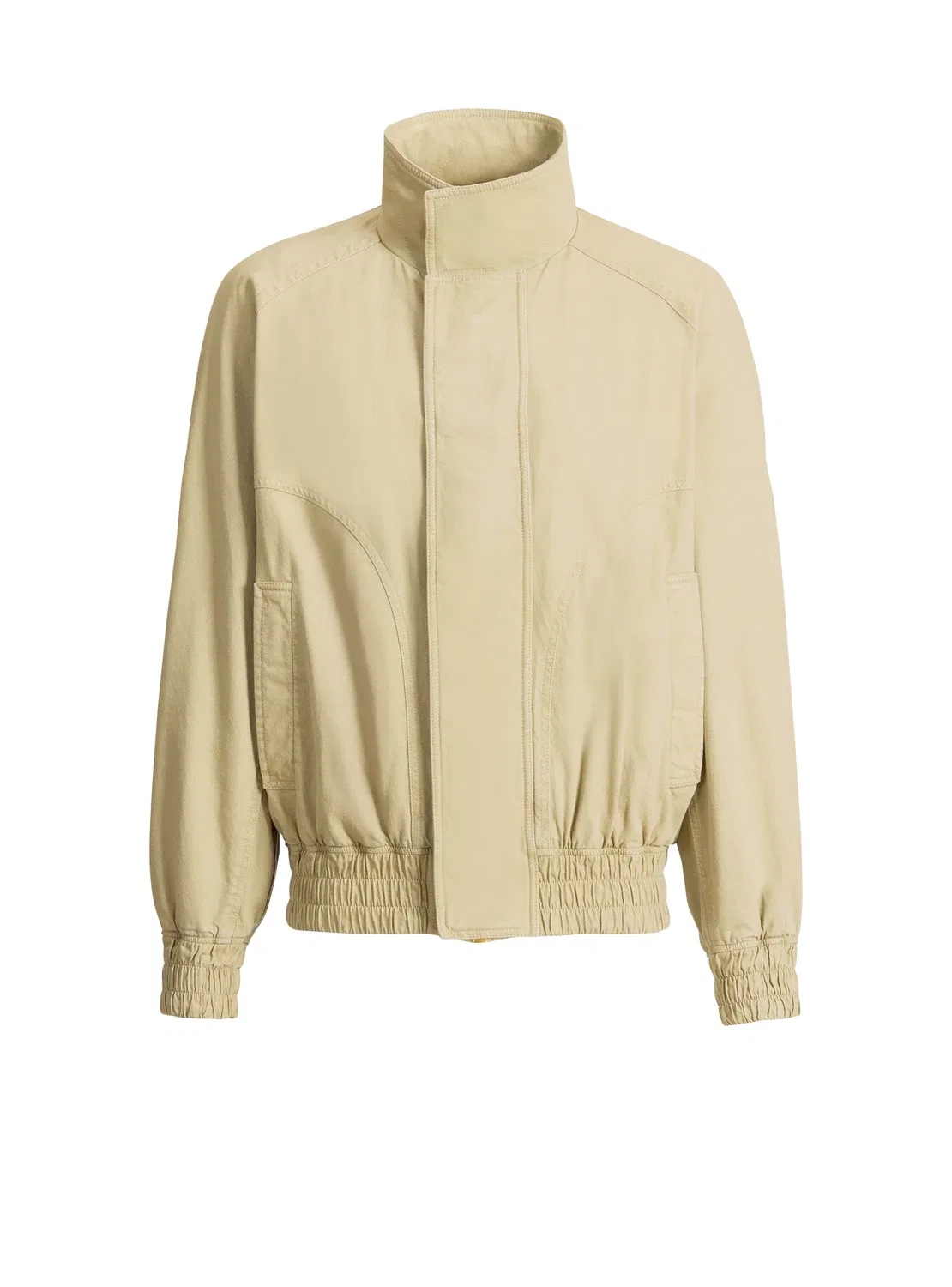 Хлопковая куртка-бомбер BALMAIN Vintage, бежевый