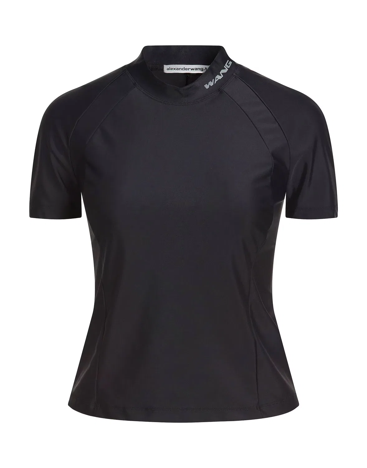 Футболка с принтом Alexander Wang Black