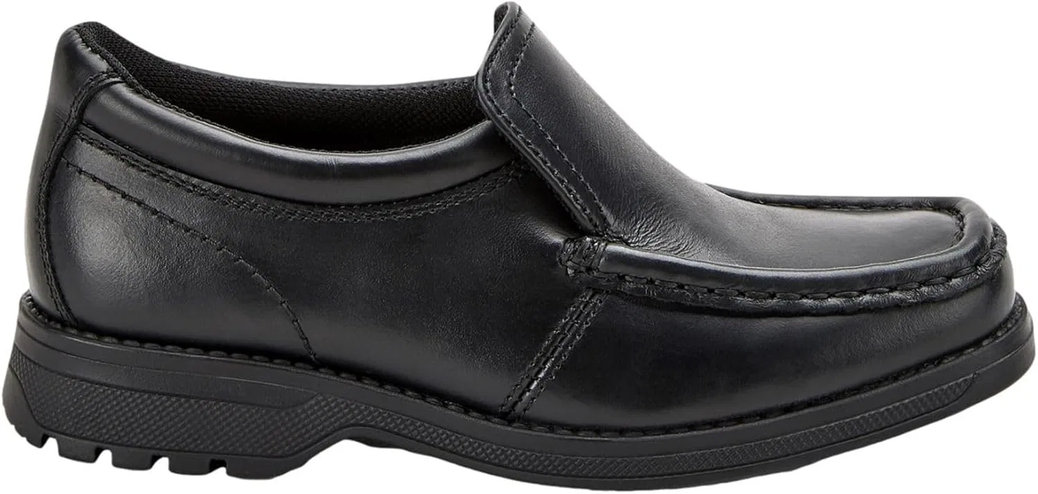Туфли NEXT Jungen Standard Passform (F) Lederslipper für die Schule, Black