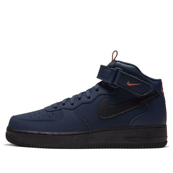 

Кроссовки air force 1 mid Nike, синий