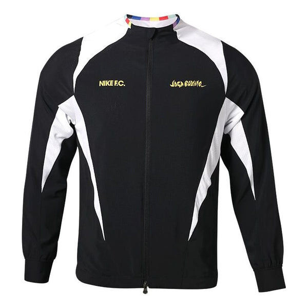 

Куртка Men's Nike F.C Series Casual Sports Stand Collar Soccer/Football Black Jacket, черный