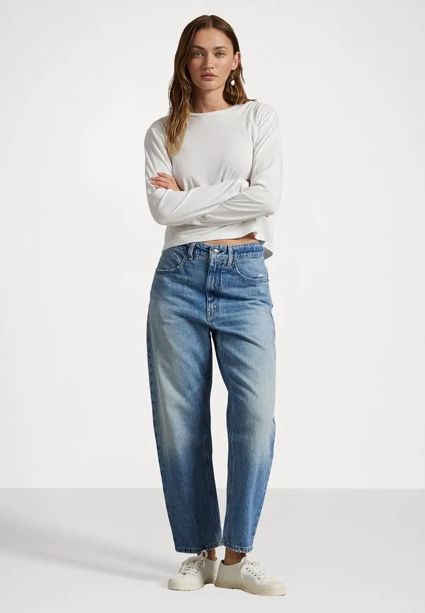 Свободные зауженные джинсы свободного кроя Polo Ralph Lauren, Keene Wash — фото 2