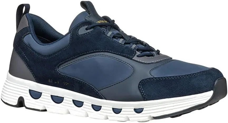 Мужские кроссовки Geox Low U Spherica Ecub-4 A, темно-синий цвет Avio Navy, размер 11 (Великобритания) — фото 2