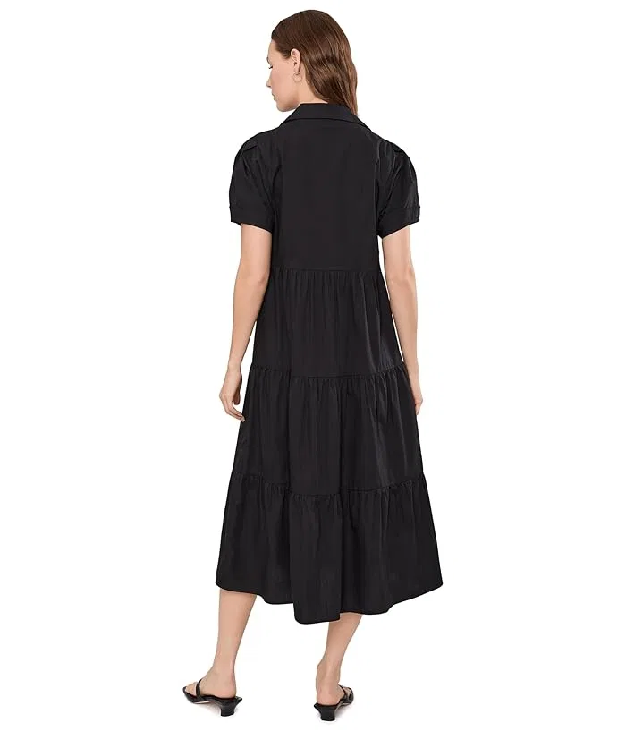 Платье A-line с воротником Calvin Klein, Black — фото 4