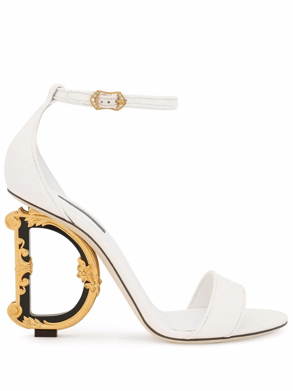 Босоножки Baroque DG 105 DOLCE & GABBANA, белый
