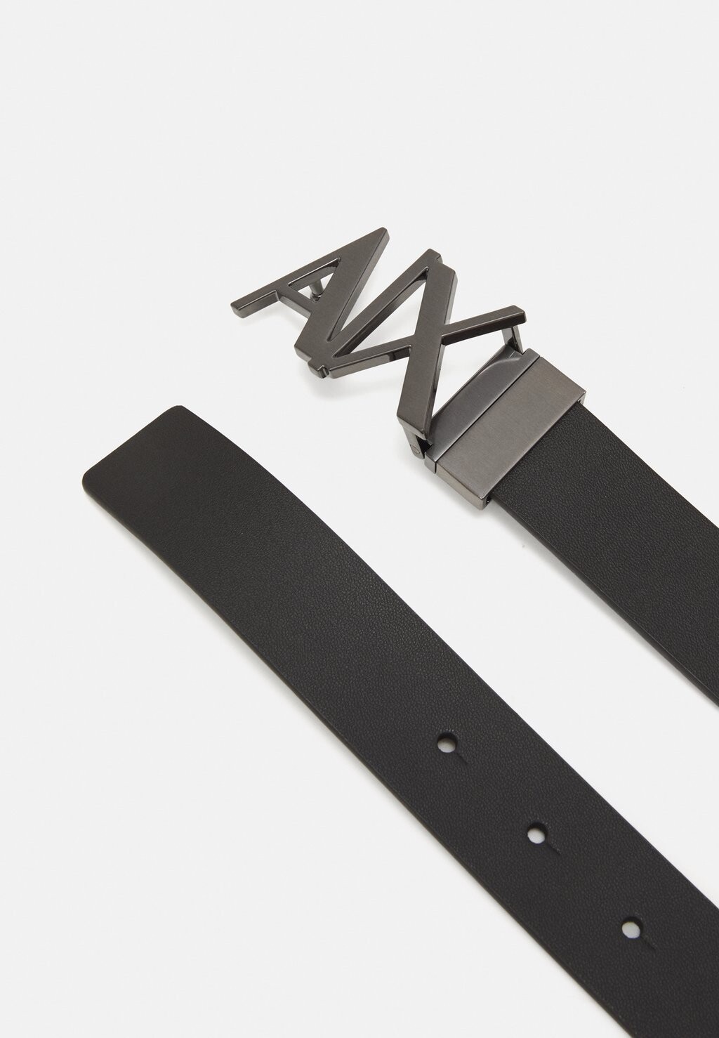 

Ремень Reversible Belt Unisex Armani Exchange с логотипом, черный