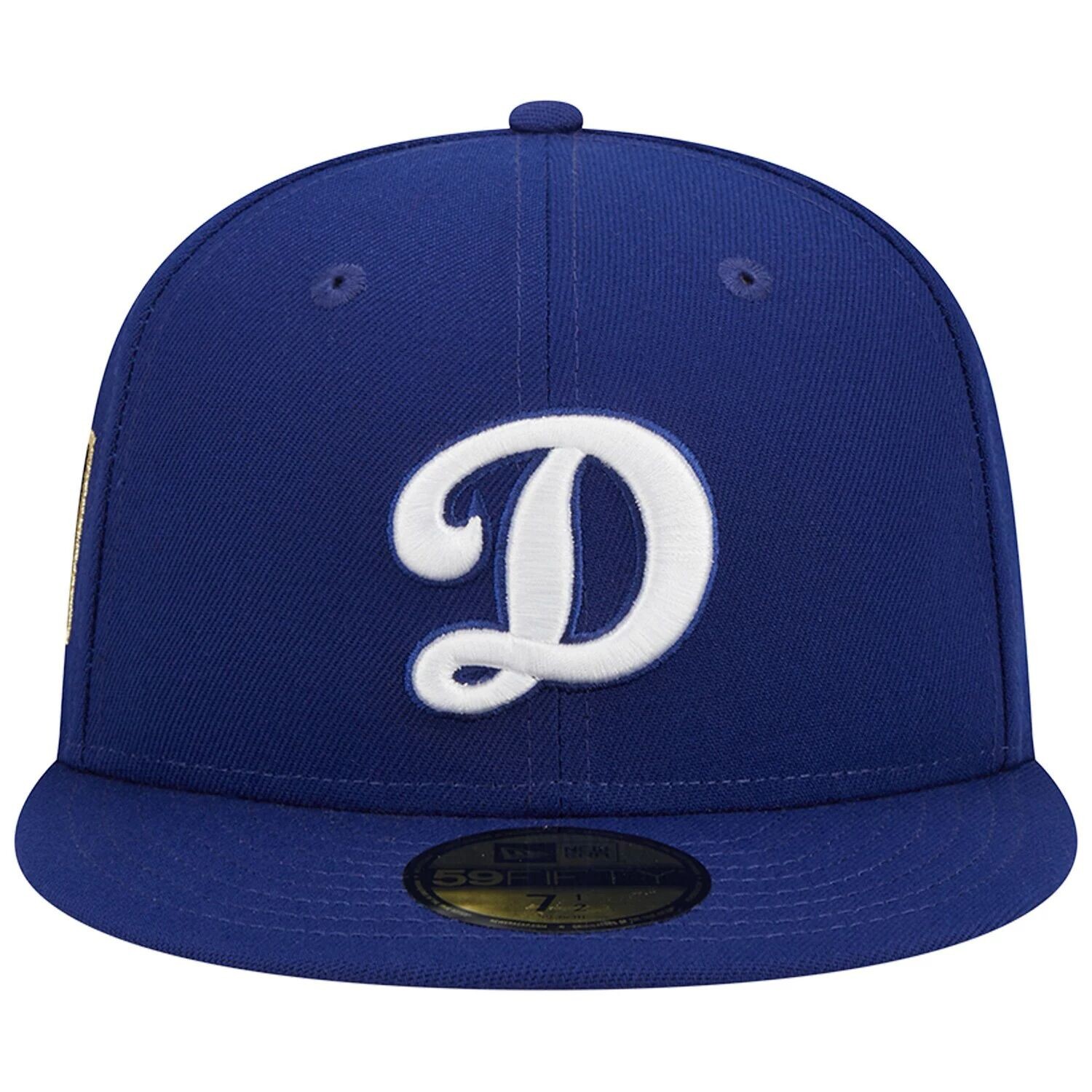 Мужская кепка New Era Royal Los Angeles Dodgers с альтернативным логотипом команды World Series 2020, цвет 59FIFTY, облегающая шляпа — фото 2