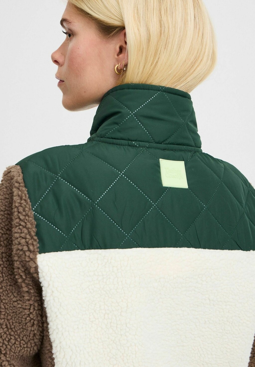 

Флисовая куртка BERRI TheJoggConcept, цвет Evergreen