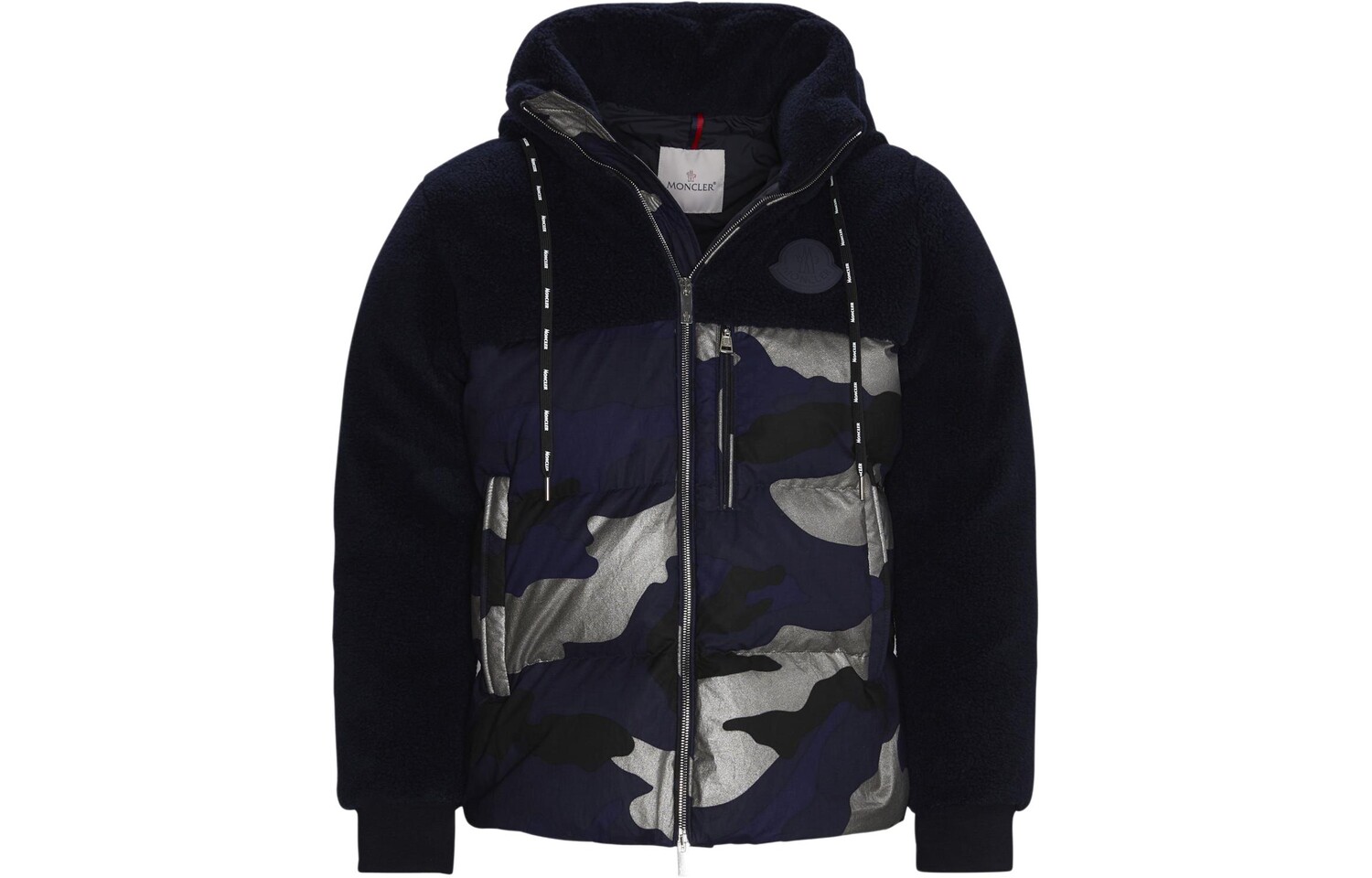 

Пуховик мужской темно-синий Moncler
