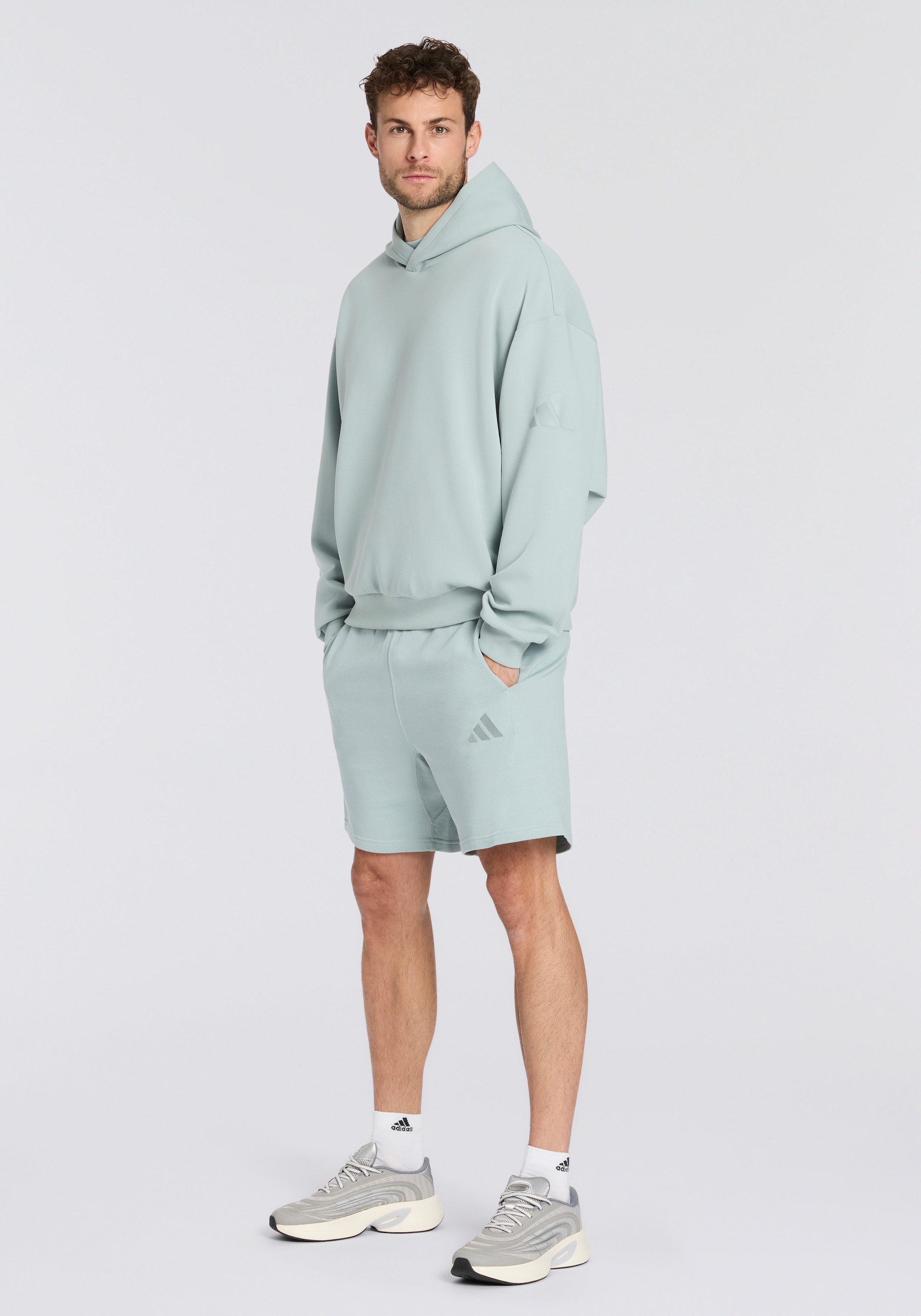 Adidas Sportswear Спортивный свитшот 'Soft Lux' в цвете Mint — фото 4