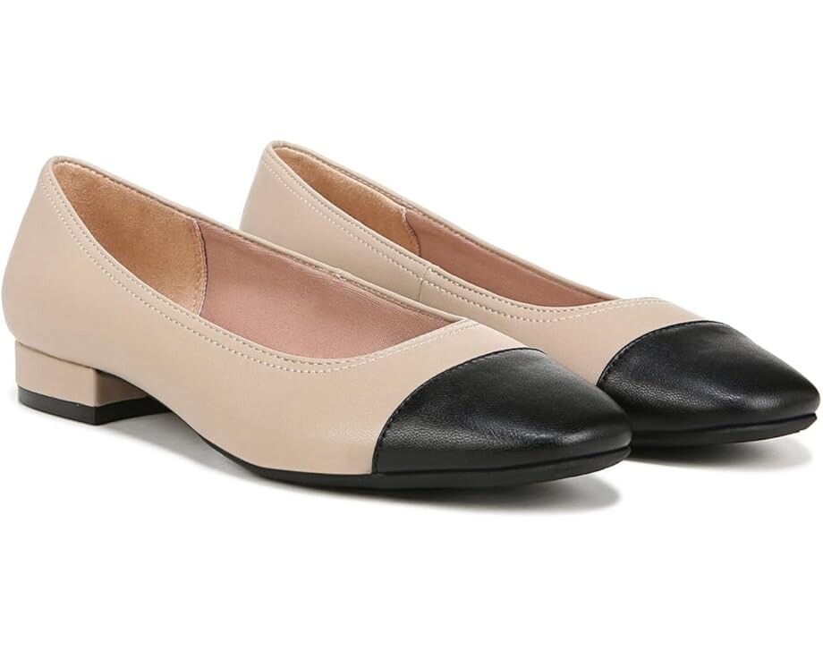 

Туфли на плоской подошве LifeStride Cameo 3 Ballet Flats, цвет Black/Taupe