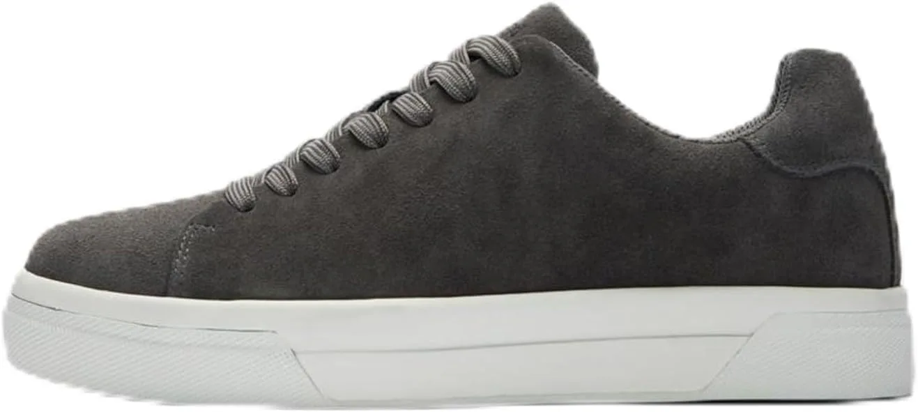 Мужские массивные замшевые кроссовки Slhdavid Chunky Suede Trainers 2.0 Noos Selected Men, темно-серый