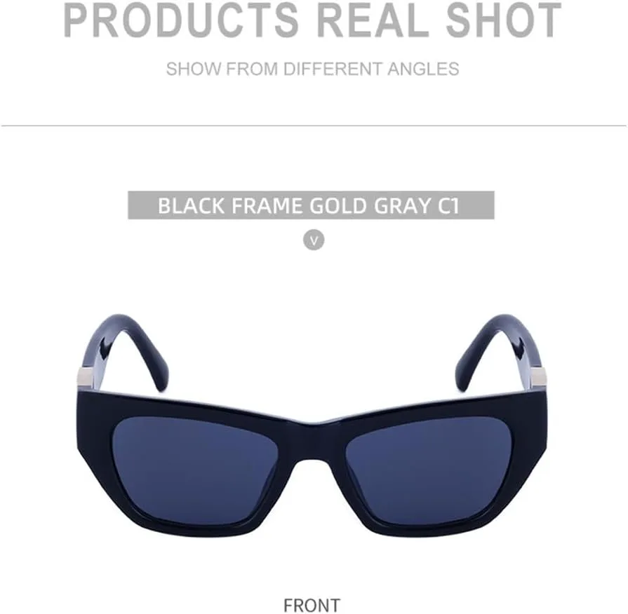 

Маленькие солнцезащитные очки «кошачий глаз» для мужчин и женщин, дорожные солнцезащитные очки, винтажные ретро-очки, защита от ультрафиолета UV400 TYUVIVO, Champagne