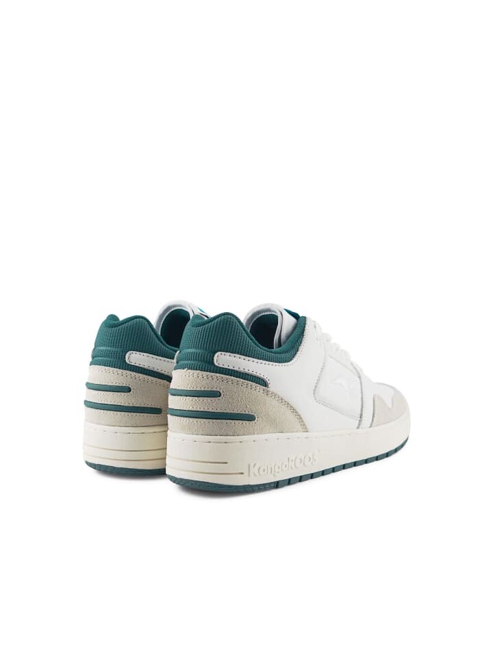 Низкие кроссовки KangaROOS Originals HOT SHOT LO, цвет weiß/waldgrün — фото 2