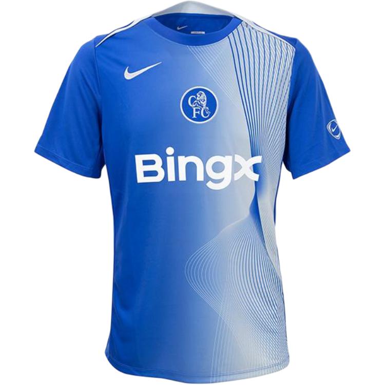 

Футболка Chelsea FC Academy Pro Third Men's Dri-FIT Total 90 для разминки Nike, royal wild